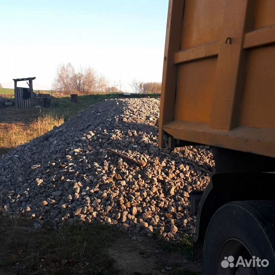 Щебень гравийный с доставкой