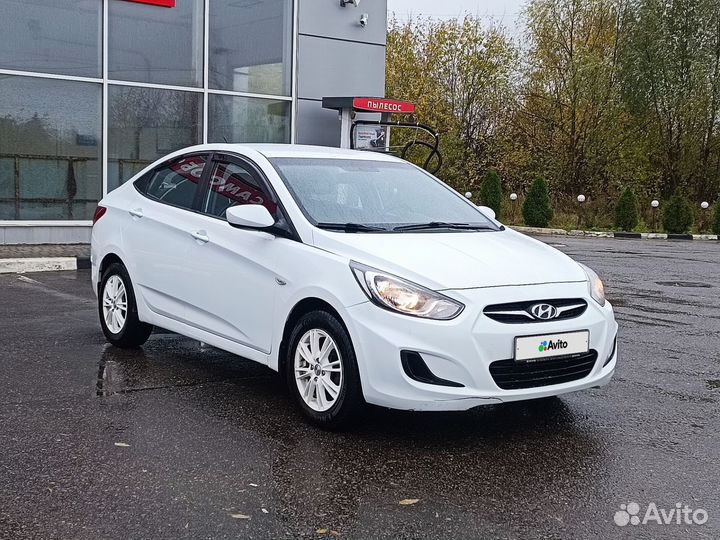 Hyundai Solaris 1.4 МТ, 2011, 123 000 км