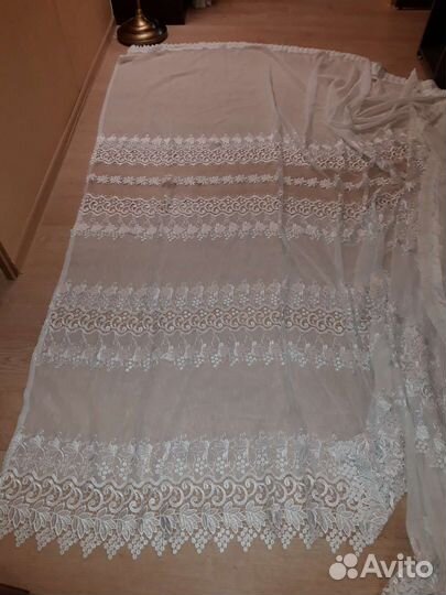 Тюль в2450 х ш4300