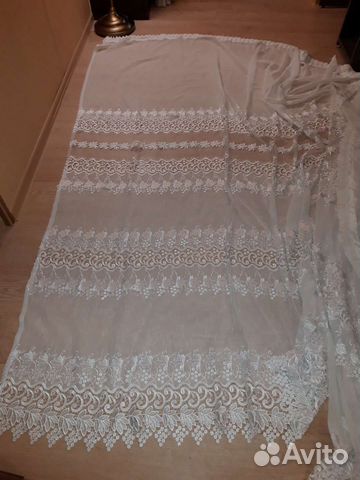 Тюль в2450 х ш4300