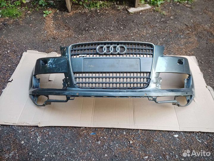 Бампер передний audi q7 4l s line