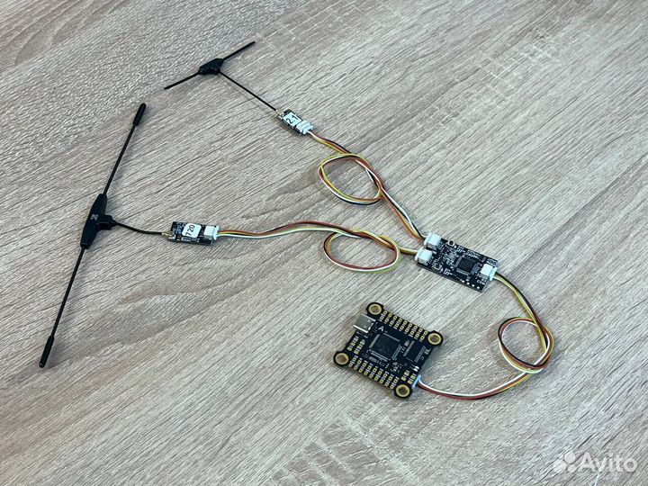 Плата сумматор сигнала управления FPV, два канала