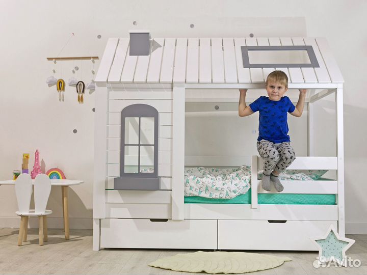 Кровать домик для детей