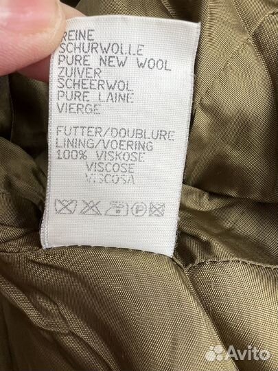 Винтажный пиджак женский шерсть