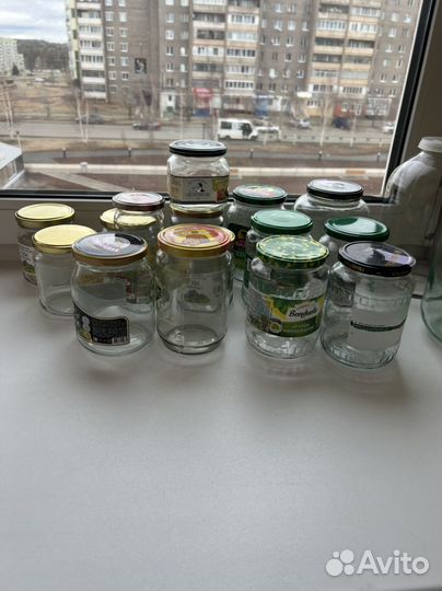 Банки стеклянные