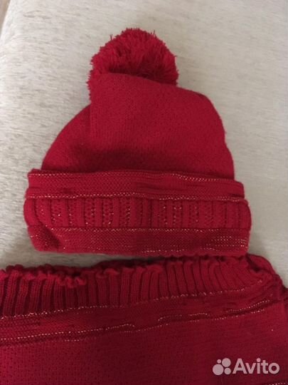 Комплект шапка и шарф