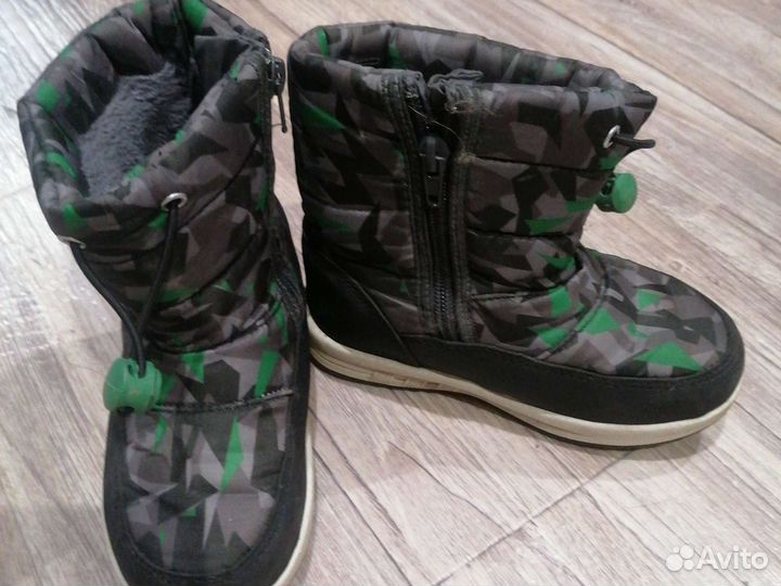 Сапоги дутики детские