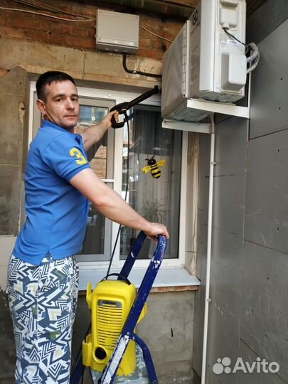 Чистка сплит системы, заправка сплит системы