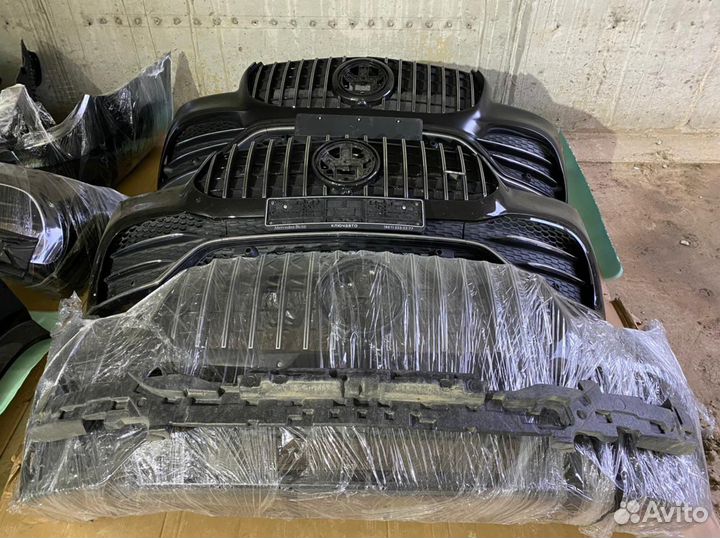 Бампер мерседес GLE GLS 167