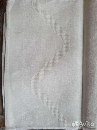 Скатерть и салфетки лен