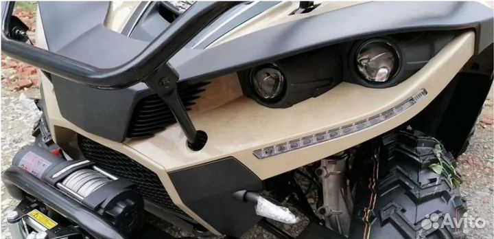 Квадроцикл Linhai Yamaha D 300 4WD бежевый