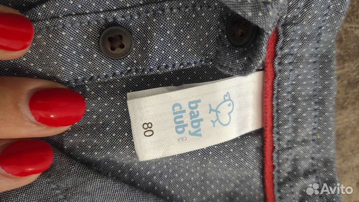 Рубашка для мальчика 80