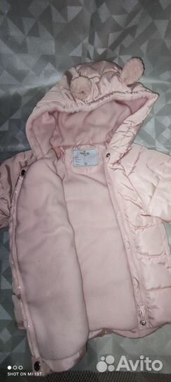 Куртка для девочки 86