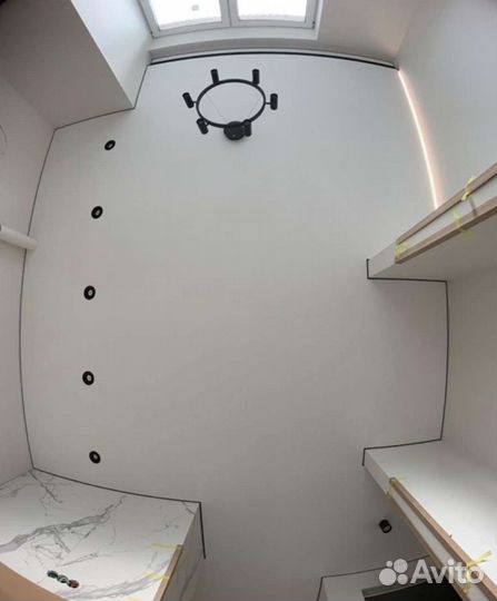 Натяжные потолки монтаж за 1 день