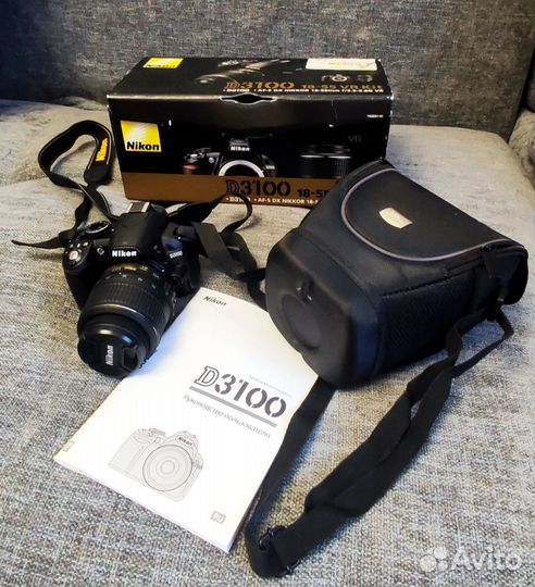 Зеркальный фотоаппарат nikon d3100