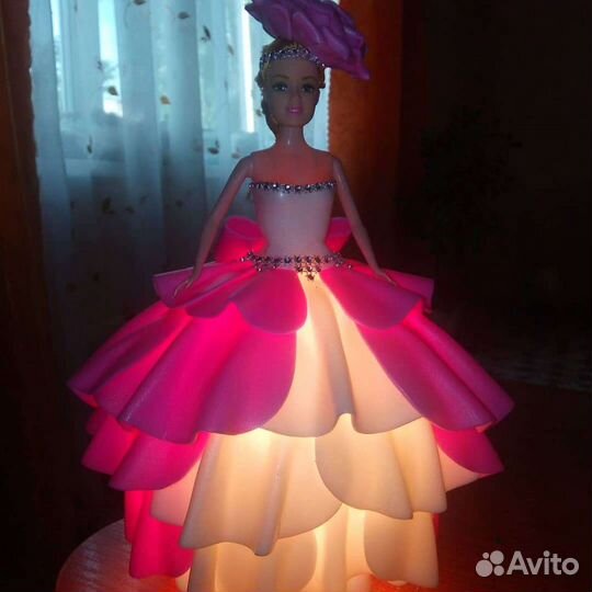 Кукла светильник