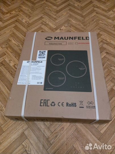 Индукционная варочная панель maunfeld AVI453BK