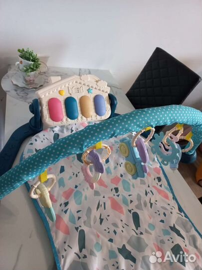 Развивающий коврик с пианино