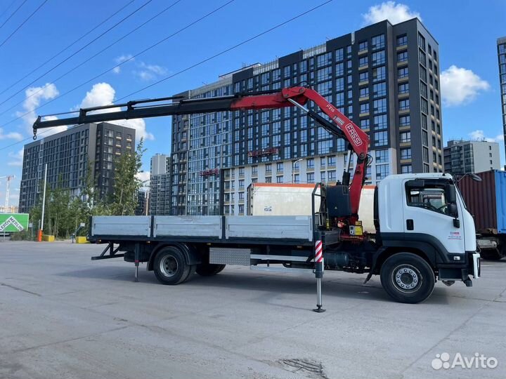 Эвакуатор Isuzu Forward (F-Series) с КМУ FASSI, 2017