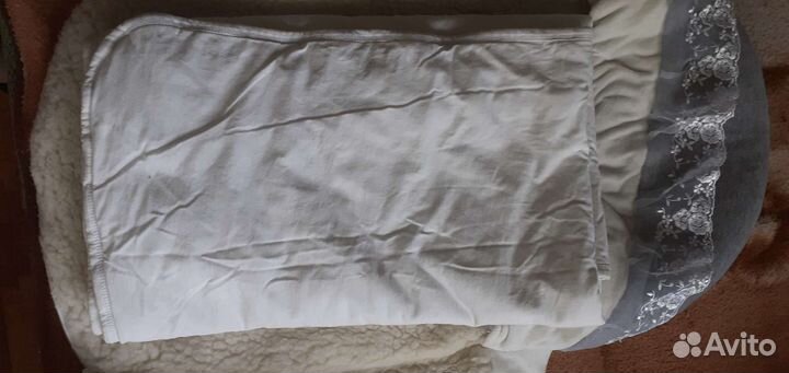 Зимний конверт на выписку