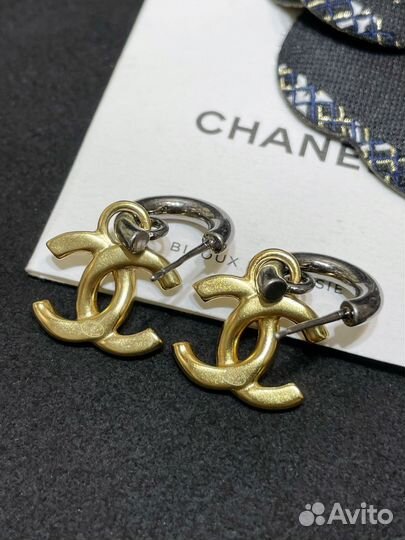 Серьги Chanel