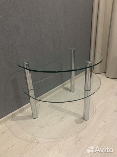 Журнальный столик стекло бу