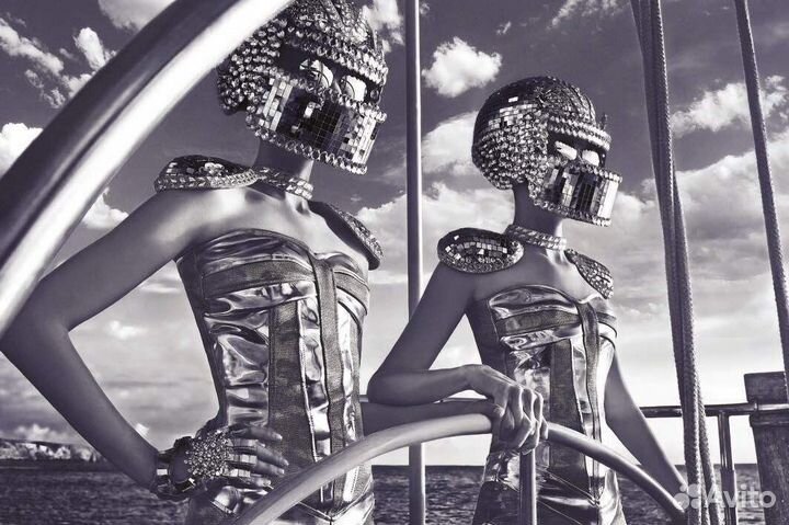 Итальянская картина THE double X Фактурная штукату