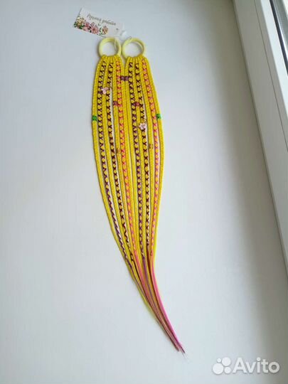 Косички на резинке