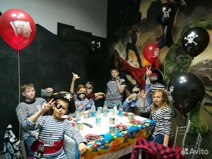 Пиратская вечеринка, аксессуары пират