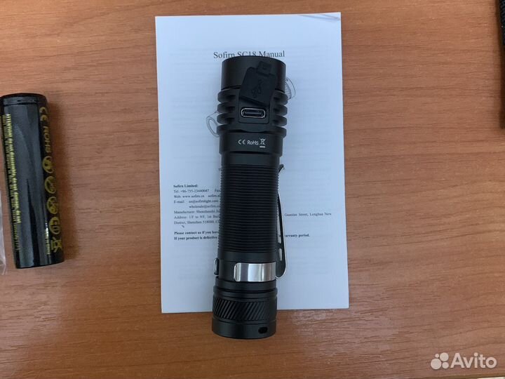 Sofirn sc18 мощный мини фонарь,и sofirn h25s