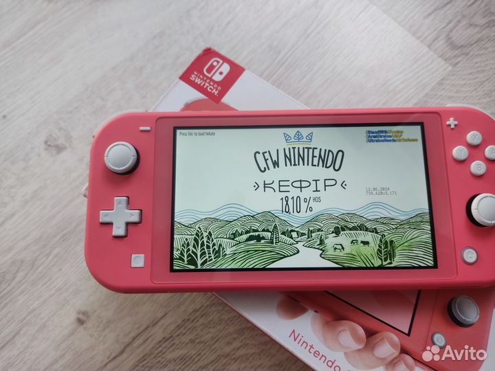 Nintendo switch прошивка