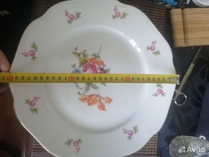 Сервиз столовый не полный, Богемия