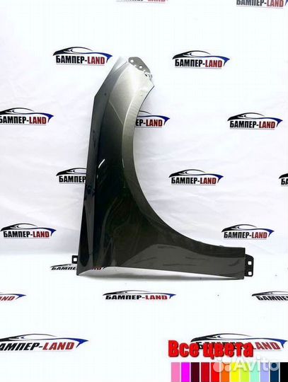 Крыло правое Форд Фокус 3 2012 новый любой цвет