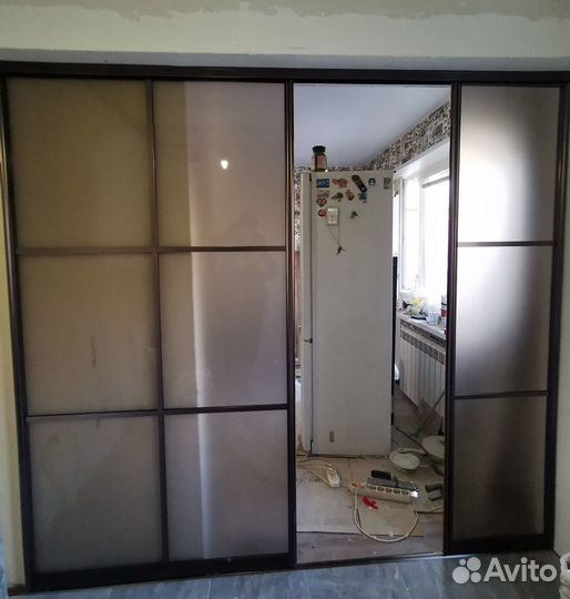 Перегородка бронза бархат