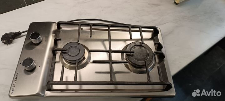 Настольная газовая плита 2 конфорки бу