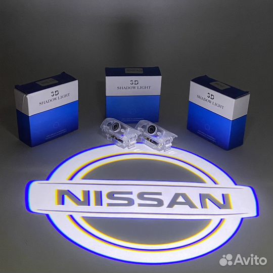 Проекция в двери nissan. Не выгорает. Стекло
