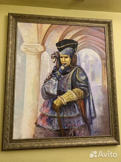 Картина маслом на холсте интерьерная