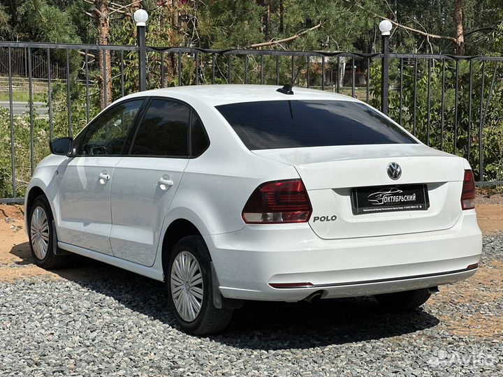 Volkswagen Polo 1.6 AT, 2019, 91 526 км