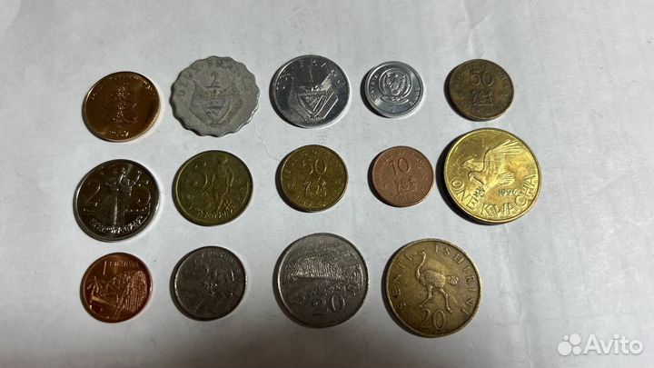 Монеты Африка старые