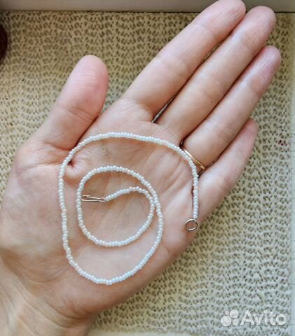 Чокер из бисера