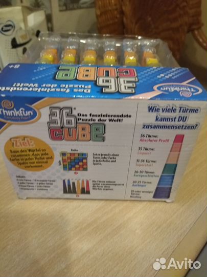 Развивающие игрушки 36 кубиков