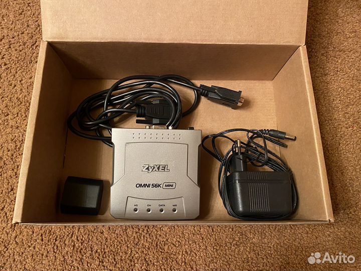 Модем 56К Компактный модем с функцией факса