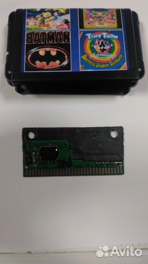 Картриджи неполноплатные для Sega Mega Drive 2