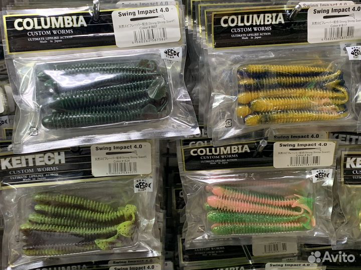 Keitech 4.0 Резина на судака / щуку