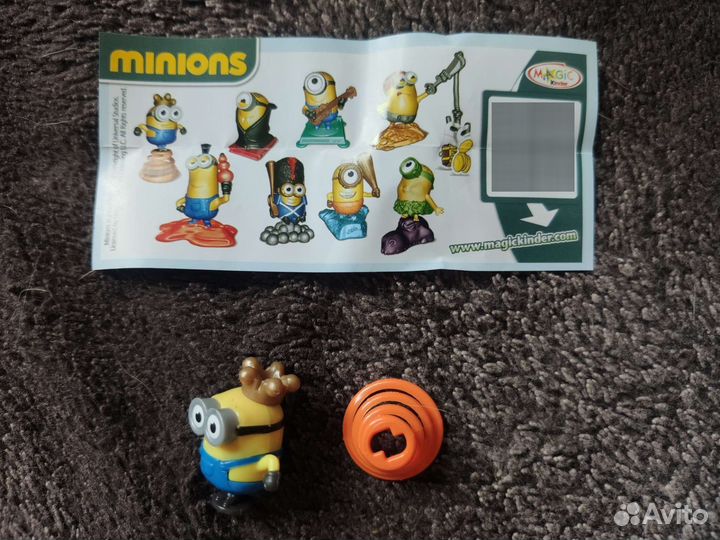 Миньоны гадкий я киндер сюрприз полная серия