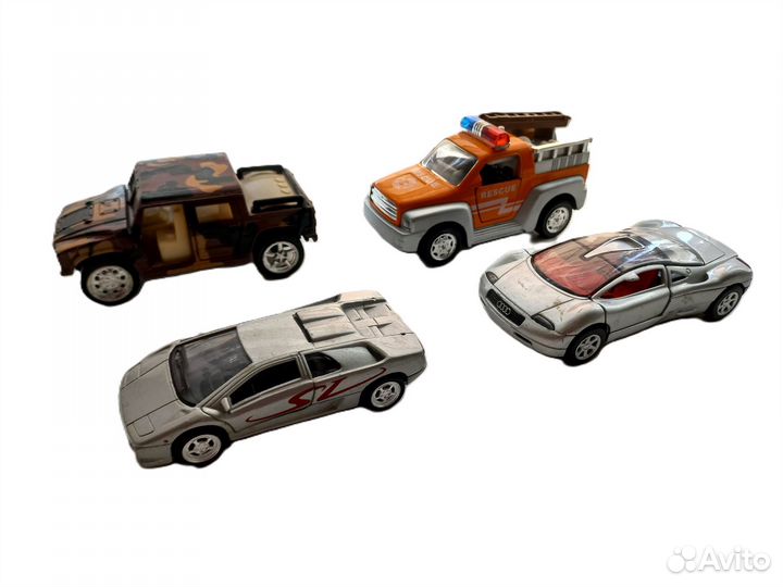 Масштабные модели машинок (см. фото и описание)