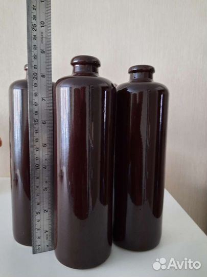 Бутылка глиняная