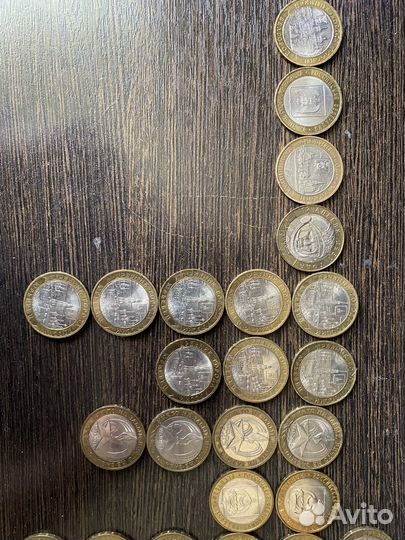 Монеты юбилейные 10рублей