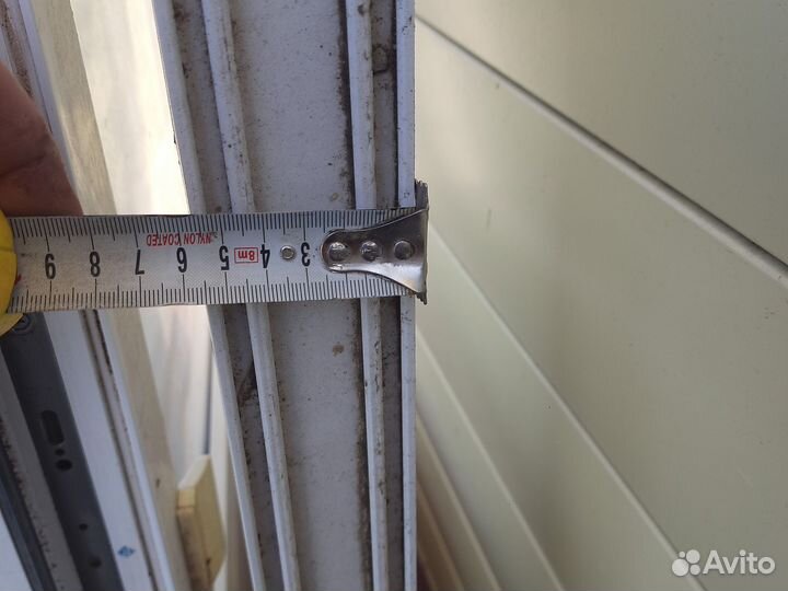 Пластиковая дверь пвх бу