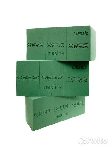 Флористическая губка 35 оазис для цветов Германия